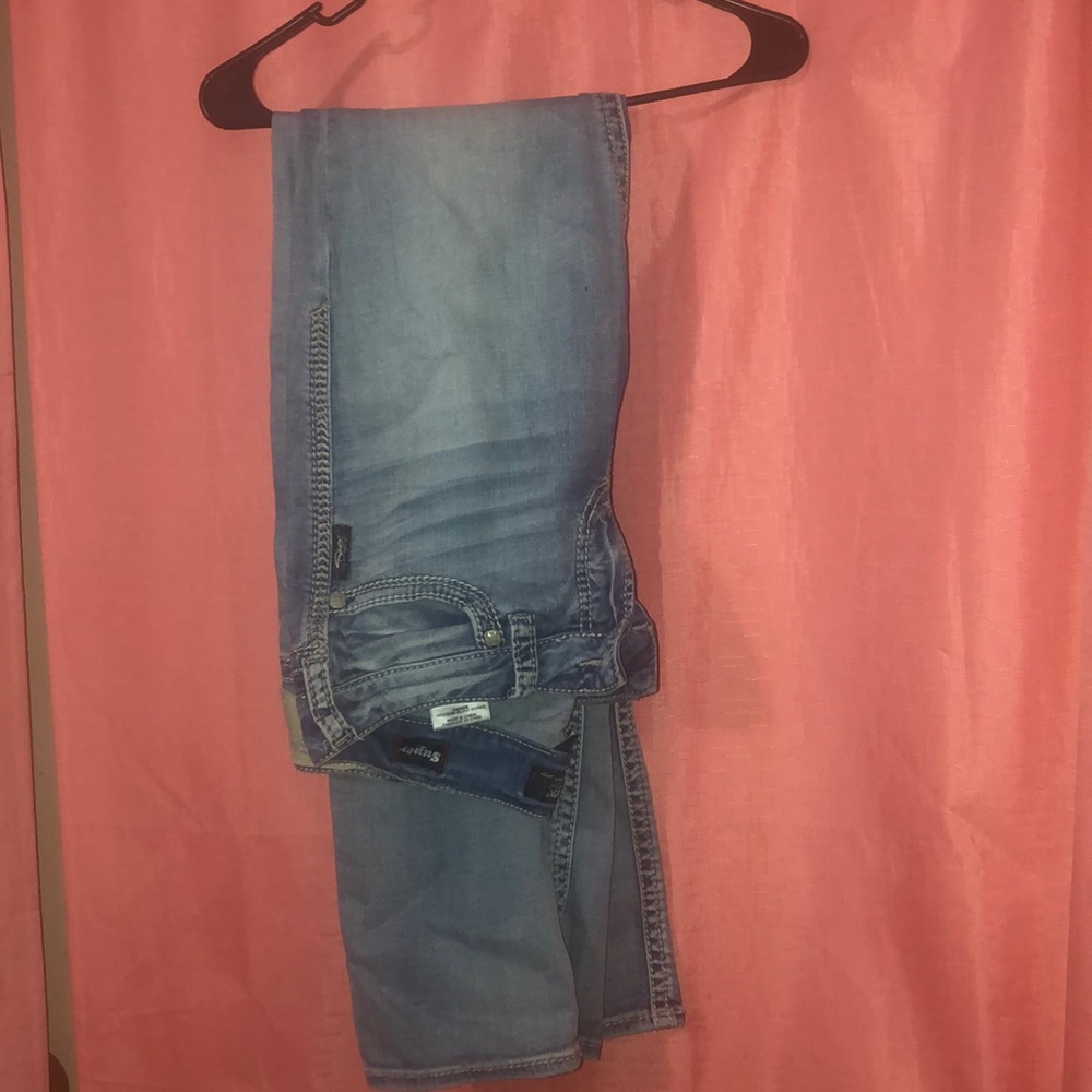 Silver jeans